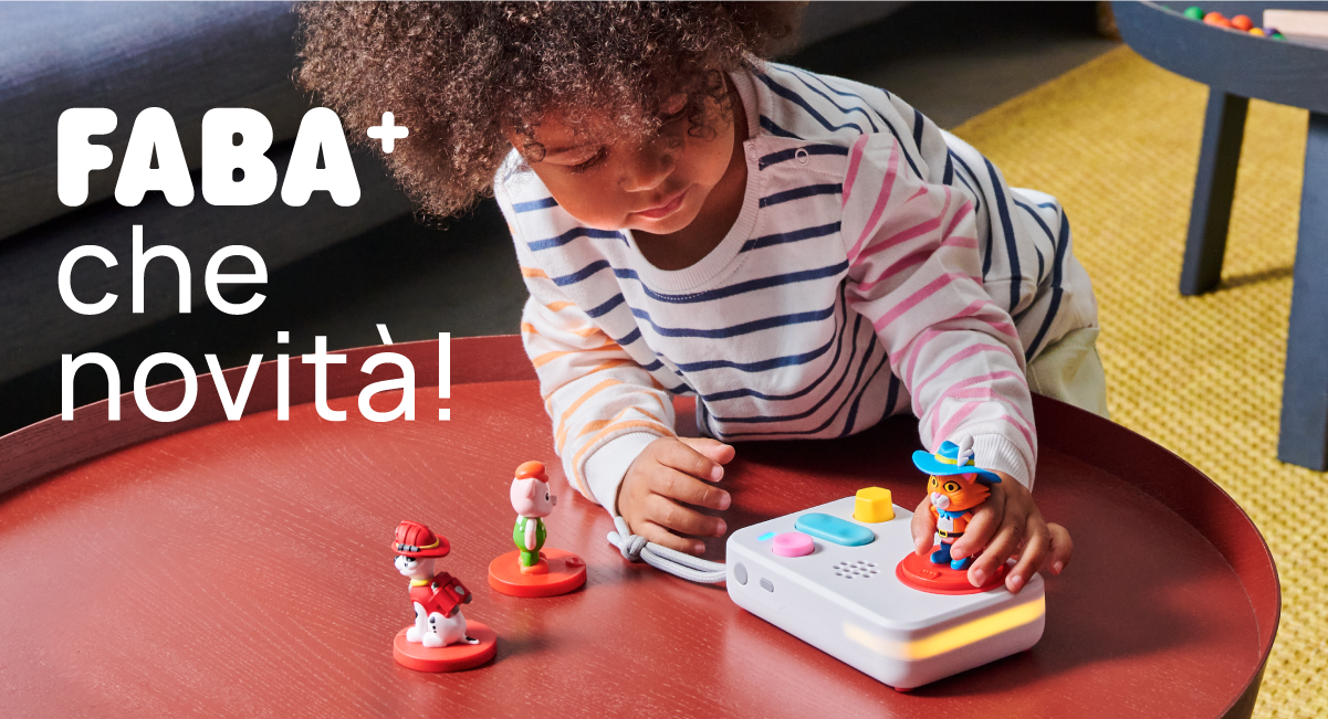RACCONTASTORIE FABA+ Il nuovo raccontastorie interattivo che amplifica l'immaginazione